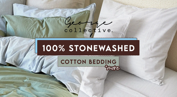 Shop the 100% Stonewashed Cotton Bedding & More! sale