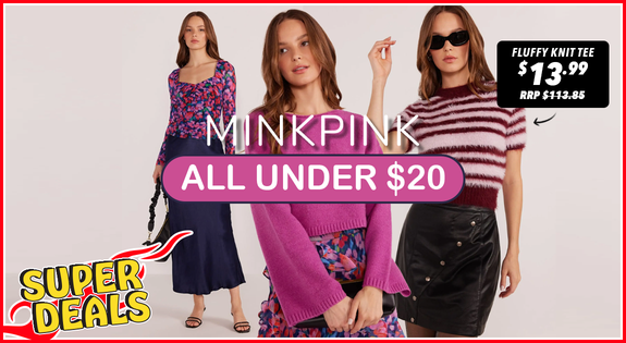 Shop the SUPER DEAL - MinkPink All Under $20! sale