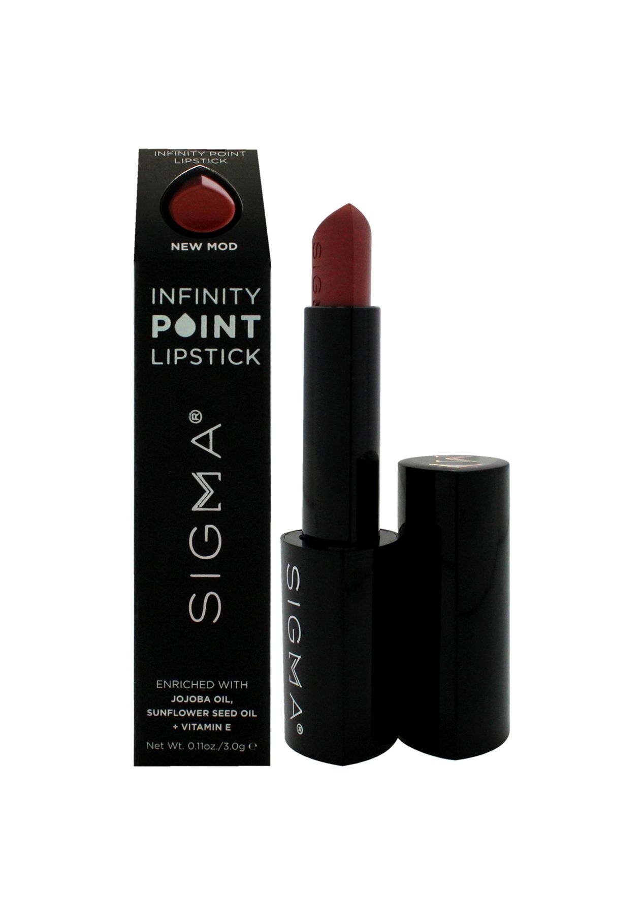 SIGMA Infinity Point Lipstick - New Mod by SIGMA for Women - 0.11 oz ...