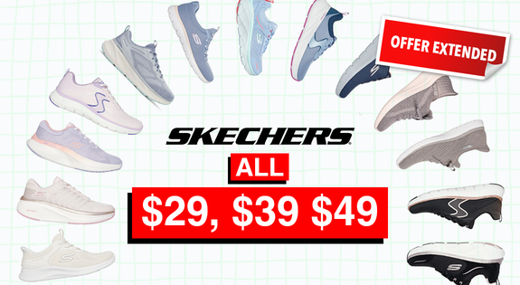 Shop the Skechers ALL $29, $39 $49 - 5 Days Only! sale