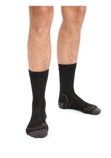 Icebreaker - Mens Hike+ Medium Crew - Black/Mink