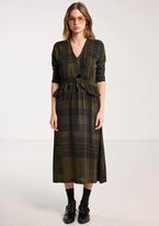 freesia formal dress navy Frieda Shirtdress Gown – THEIA main image 0