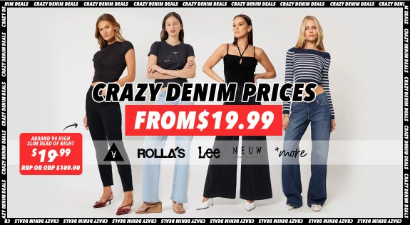Shop the Crazy Denim Prices - From $19.99 sale