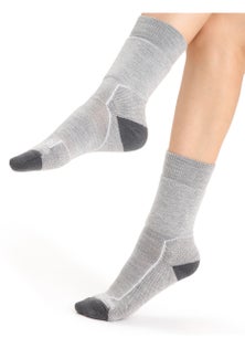 Icebreaker - Womens Hike+ Medium Crew - Blizzard 