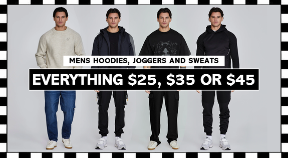 Shop the Men hoodies, joggers and sweats everything $25, $35 or $45! sale