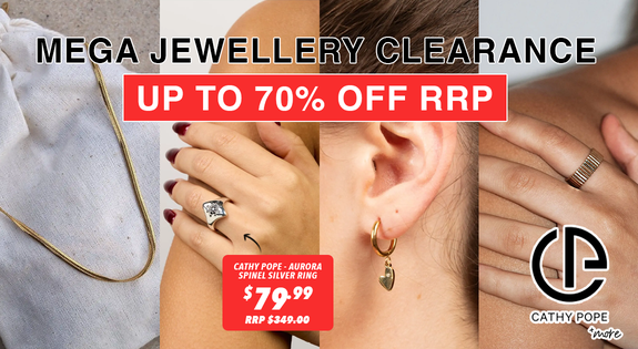 Shop the Mega Jewellery Clearance From Cathy Pope & More Up to 70% Off RRP sale