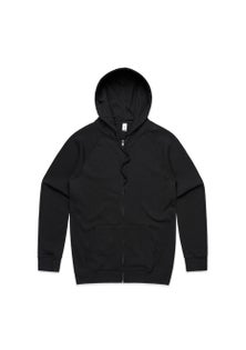 AS Colour - Mens - Official Zip Hood Black