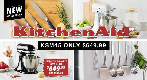 Shop the KitchenAid KSM45 Only $649.99! New Styles Added sale