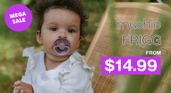 Shop the Mushie and Frigg Mega sale! From $14.99! sale