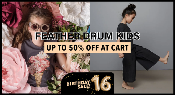 Shop the Feather Drum Up to 50% off at cart sale