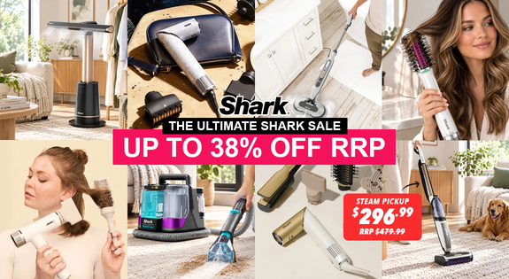 Shop the The Ultimate Shark Sale – Up to 38% Off RRP sale