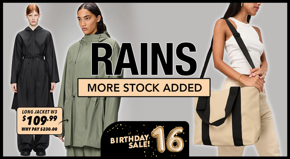 Shop the Rains - More Stock Added! sale