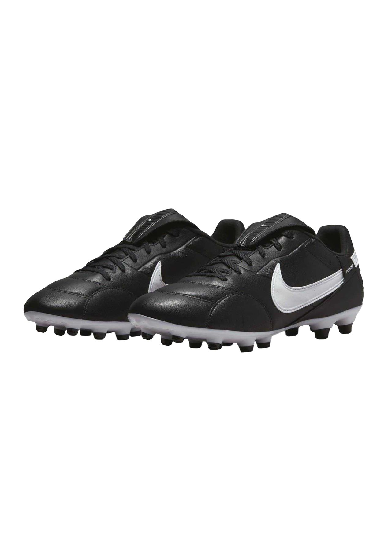 Nike Mens Premier 3 Classic Leather Firm Ground Football Boots (Black ...