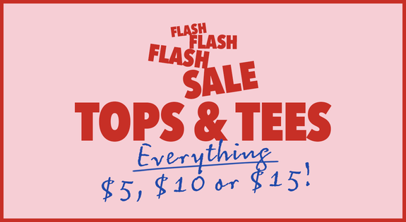 Shop the Tops & Tees Everything $5, $10 or $15! sale