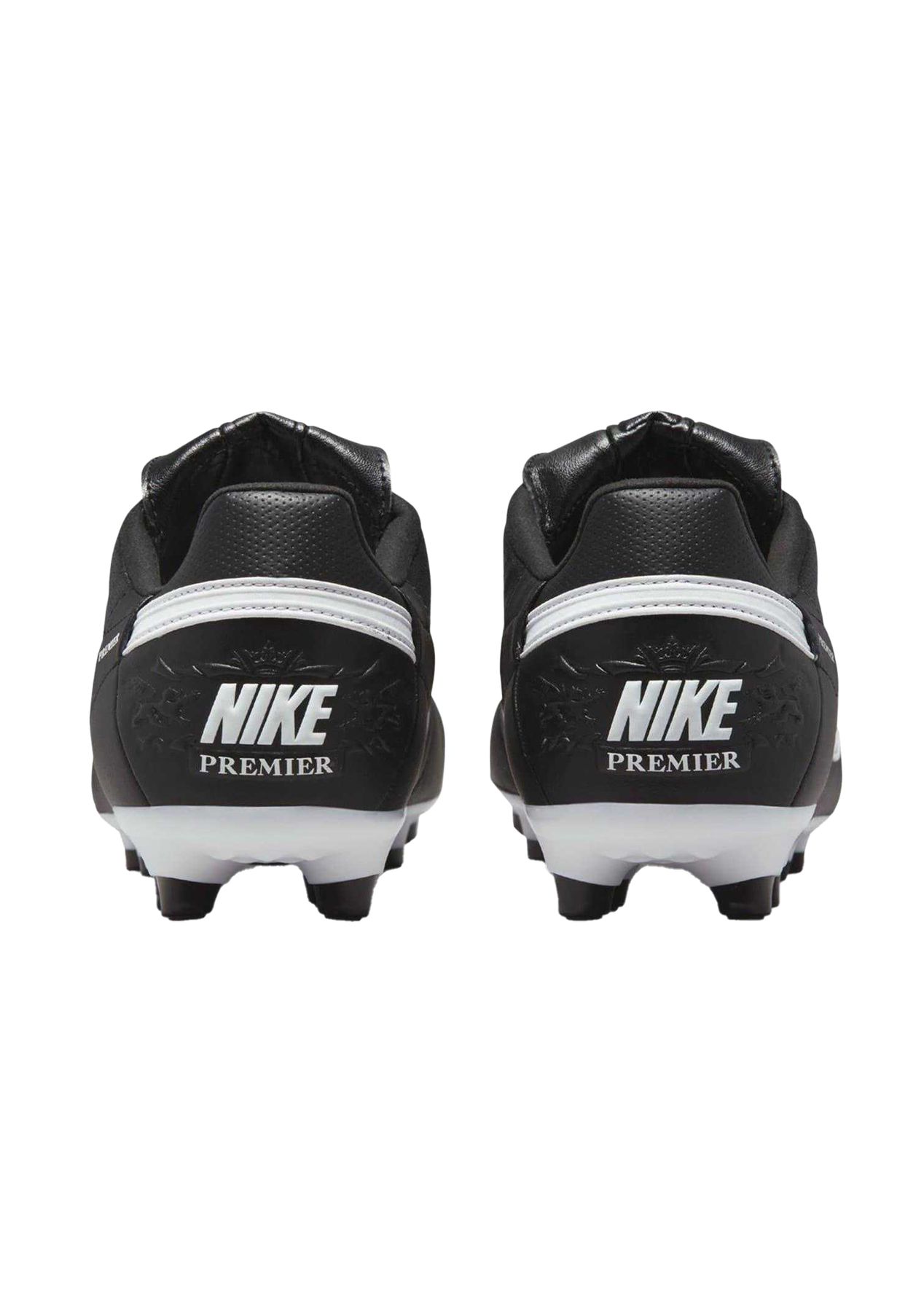 Nike Mens Premier 3 Classic Leather Firm Ground Football Boots (Black ...