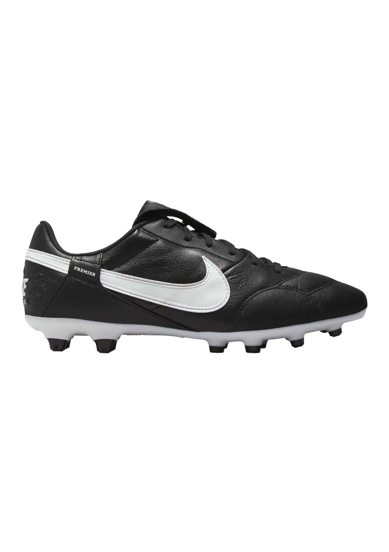 Nike Mens Premier 3 Classic Leather Firm Ground Football Boots (Black ...