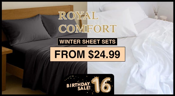 Shop the Royal Comfort Winter Sheet Sets - From $24.99! sale