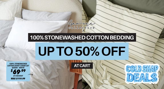 Shop the 100% Stonewashed Cotton Bedding - UP TO 50% OFF AT CHECKOUT! sale