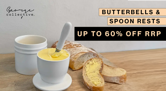 Shop the NOW Up to 67% OFF RRP - Butterbells & Spoon Rests - Further Markdowns! sale