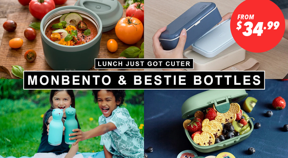 Shop the Lunch Just Got Cuter – Monbento & Bestie Bottles From Just $34.99 sale