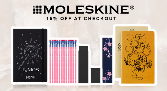 Shop the Moleskine Stationary Range - 15% off at Checkout! sale