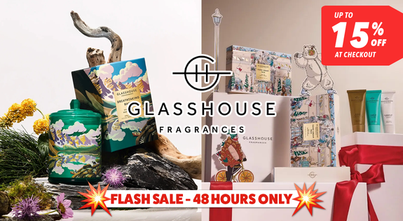 Shop the Huge Glasshouse Sale - Up to 15% extra off at cart - 48 HOURS ONLY! sale