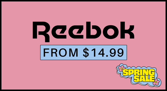 Shop the Reebok From $14.99 sale