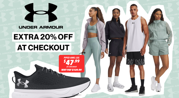 Shop the Under Armour Savings - Extra 20% off @ Checkout!! sale