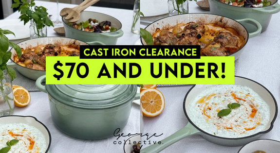 Shop the Cast Iron Clearance! $70 & Under sale