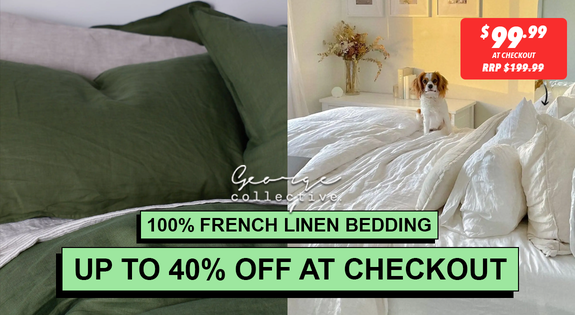 Shop the 100% French Linen Bedding - Up to 40% OFF AT CHECKOUT! sale