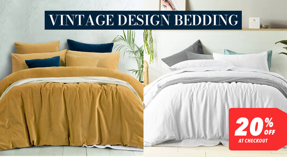 Shop the Vintage Design Bedding sale