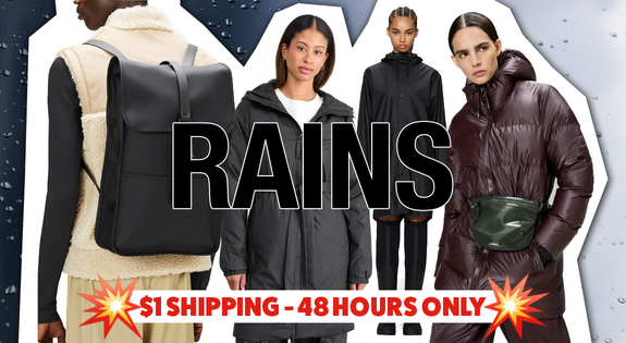 Shop the Rains - $1 Shipping 48 Hours Only! sale
