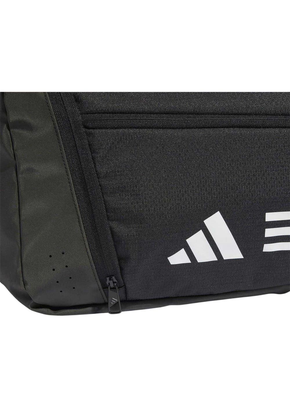 Adidas Unisex Adult Essentials Duffle Bag (Black/White) - Onceit