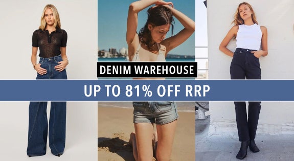 Shop the Denim Warehouse - Up to 81% off RRP sale