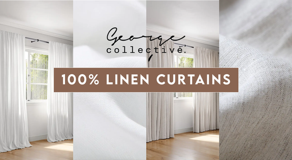 Shop the 100% French Linen Curtains sale