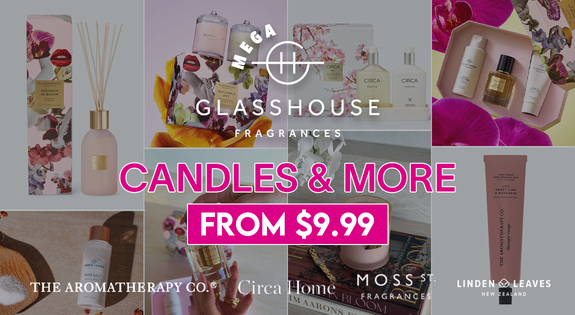 Shop the Mega Glasshouse Savings & More From $9.99 sale