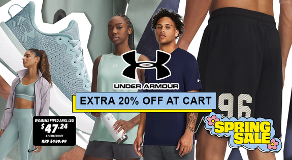 Shop the Under Armour Clearance Extra 20% Off at cart! sale