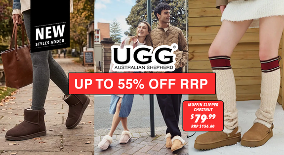 Shop the New Styles Added UGG Australian Shepherd - Up to 55% Off RRP sale