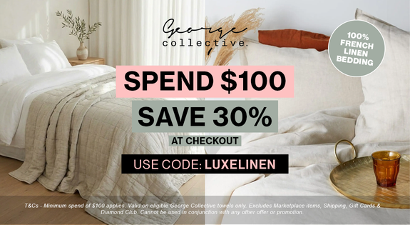 Shop the 100% French Linen Bedding - Spend $100 Save 30% sale