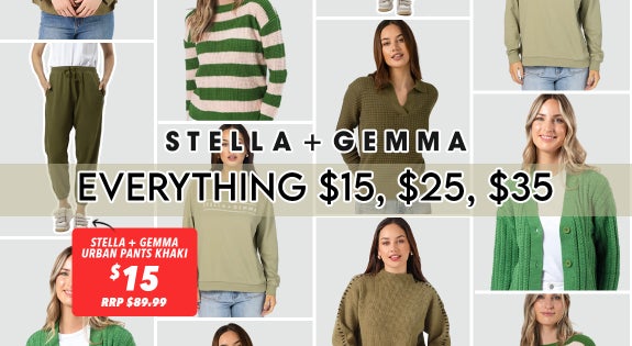 Shop the Stella & Gemma Everything $15, $25 or $35! sale