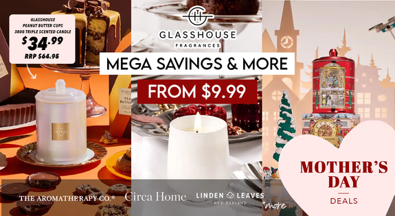 Shop the Mega Glasshouse Savings & More - From $9.99 sale