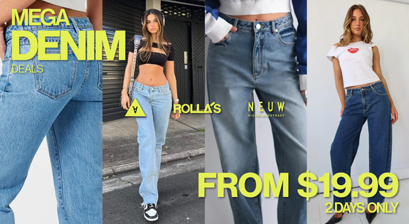 Shop the Mega Denim Deals 2 Days Only - From $19.99 sale