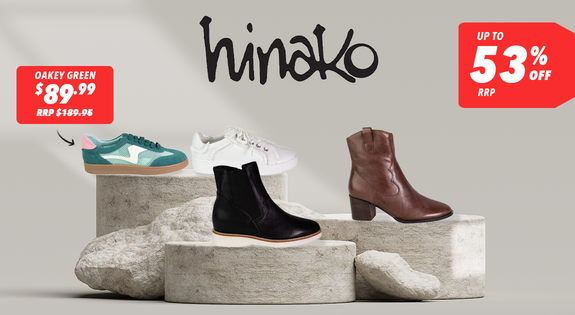 Shop the Hinako Shoes - Up to 53% off RRP sale