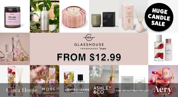 Shop the Huge Candle Sale From Glasshouse & More - From $12.99 sale