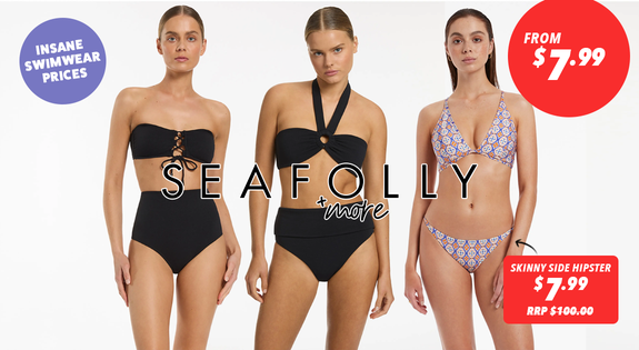 Shop the Insane Swimwear Prices! - Seafolly & More sale