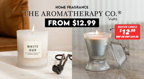Shop the The Aromatherapy Co. & More Home Fragrance – From $12.99! sale