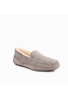 Ozwear Ugg - Mens Denver Moccasin (Water Resistant) - Grey