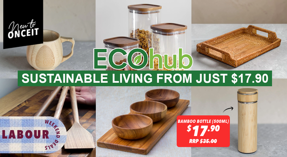 Shop the New To Onceit!! EcoHub - Sustainable Living From Just $17.90 sale