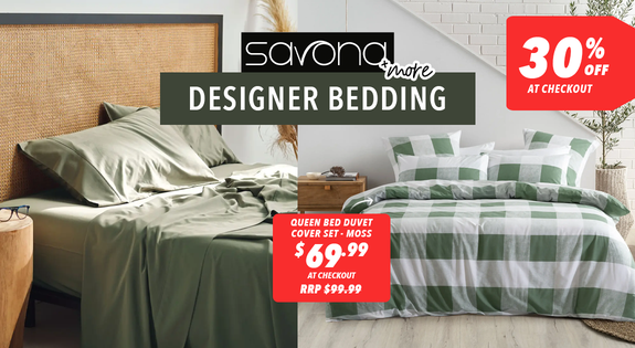 Shop the Savona Bedding & More! - 30% off at Checkout sale