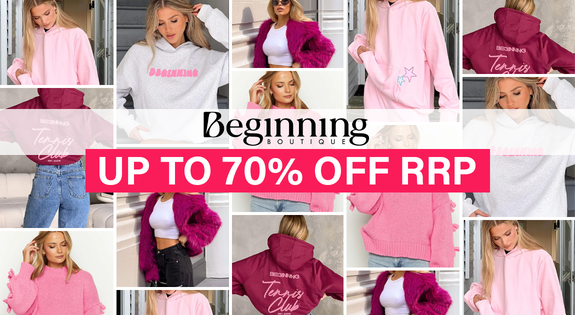 Shop the Beginning Boutique Up to 70% off RRP! sale